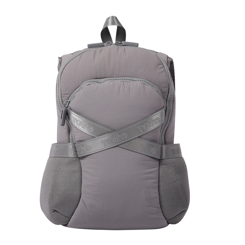 Mochila Mujer Knitty L Deportivo Gris