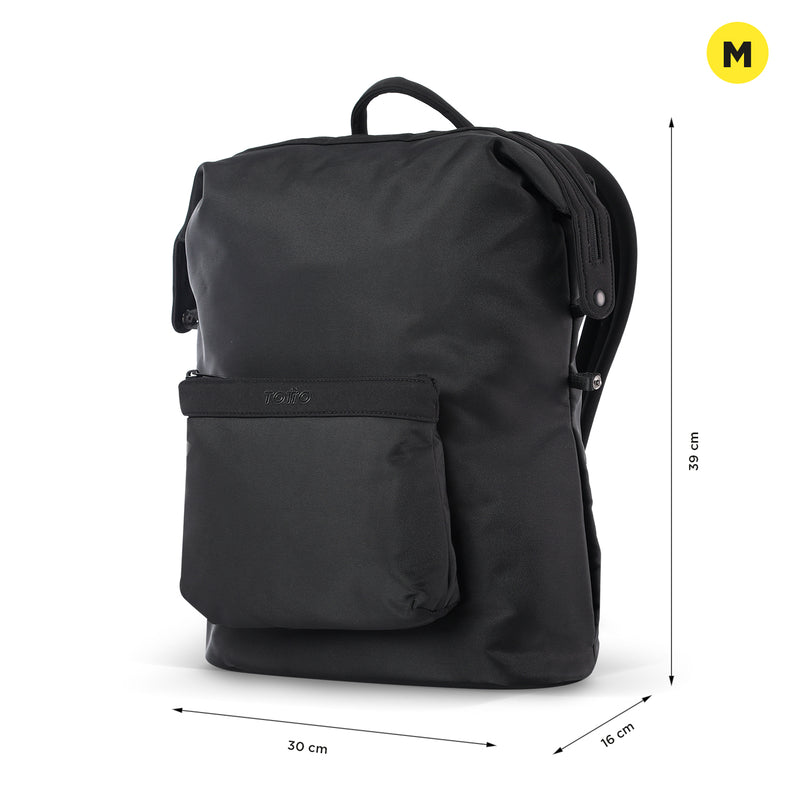 MORRAL METALLIC - Talla: M - Color: Negro