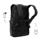 MORRAL MOTTION Para Moto Con Porta Pc De 14" - Color: Negro - Talla: L