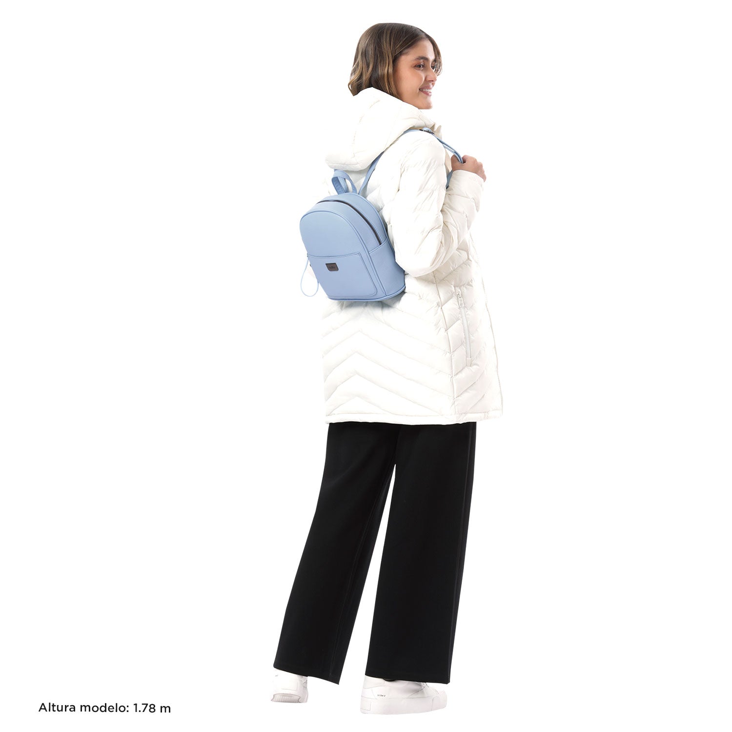 Morral para Mujer Smooth Crossbody Pequeño Azul