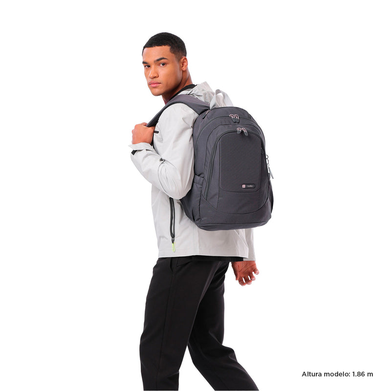 Morral Ejecutivo Porta PC 14" Goctal 2.0 Gris Unisex