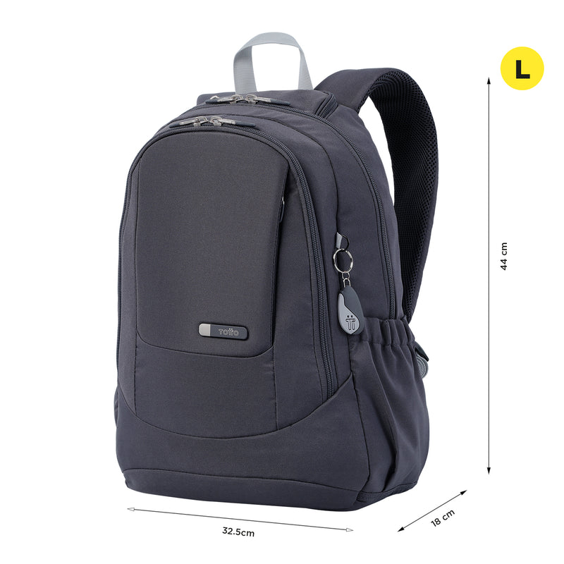 Morral Ejecutivo Porta PC 14" Goctal 2.0 Gris Unisex