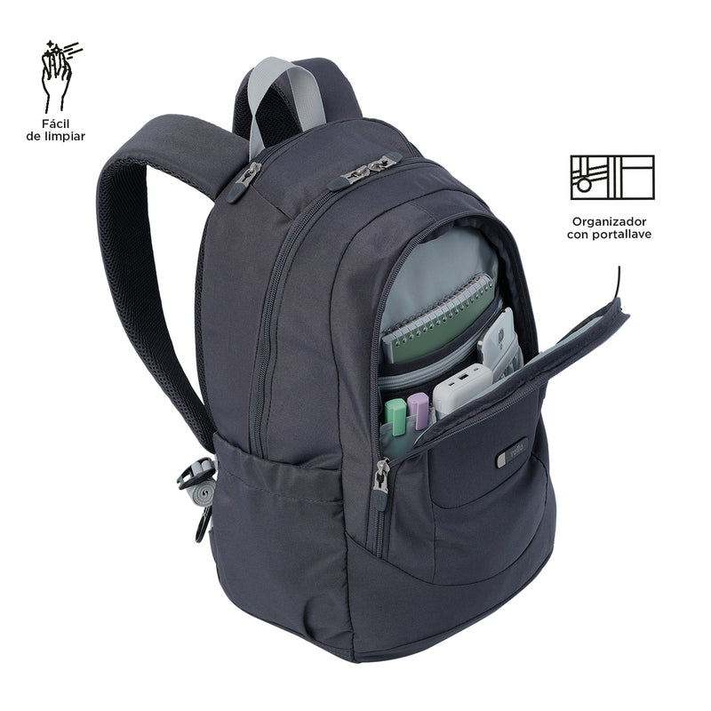 Morral Ejecutivo Porta PC 14" Goctal 2.0 Gris Unisex