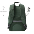 Morral Universitario Krimmler 2.0 Porta PC 15.4" Verde Hombre
