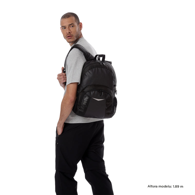 Morral Universitario Teck 2.0 Porta PC 13" Azul Hombre