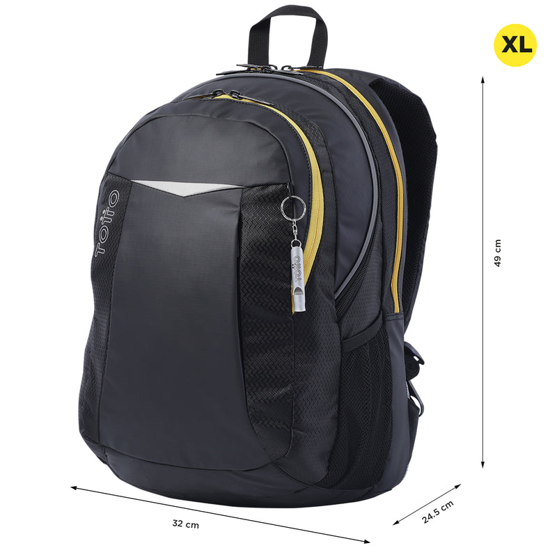 Morral Universitario Porta PC 15.4" Titanio 2.0 Negro Hombre