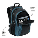 Morral Universitario Teck 2.0 Porta PC 15.4" Azul Hombre