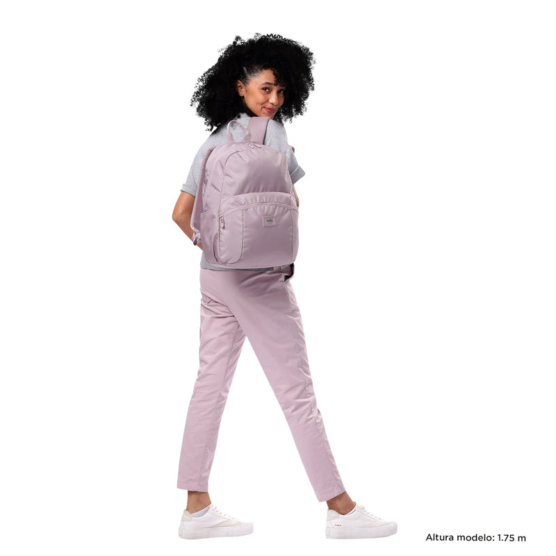 Morral Universitario Porta PC 14" Trik Rosado Mujer