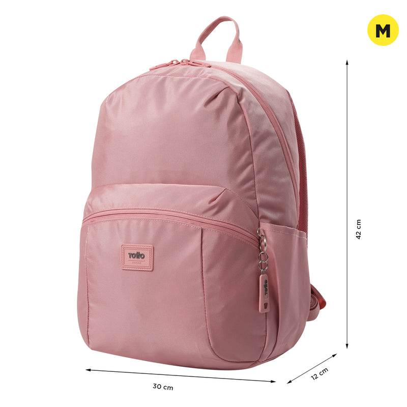 Morral Universitario Porta PC 14" Trik Rosado Mujer