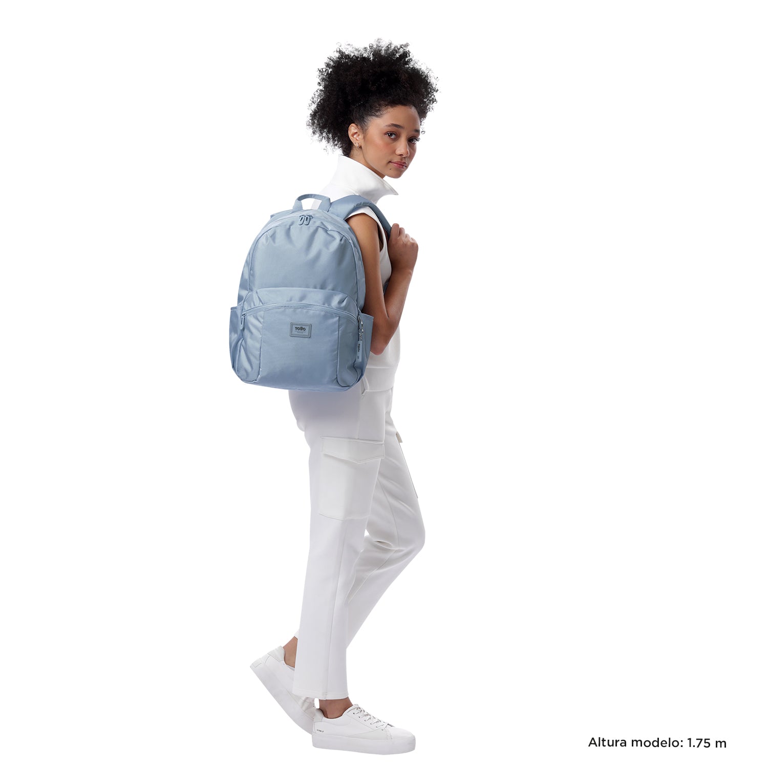 Morral Universitario Porta PC 14" Trik Gris Unisex