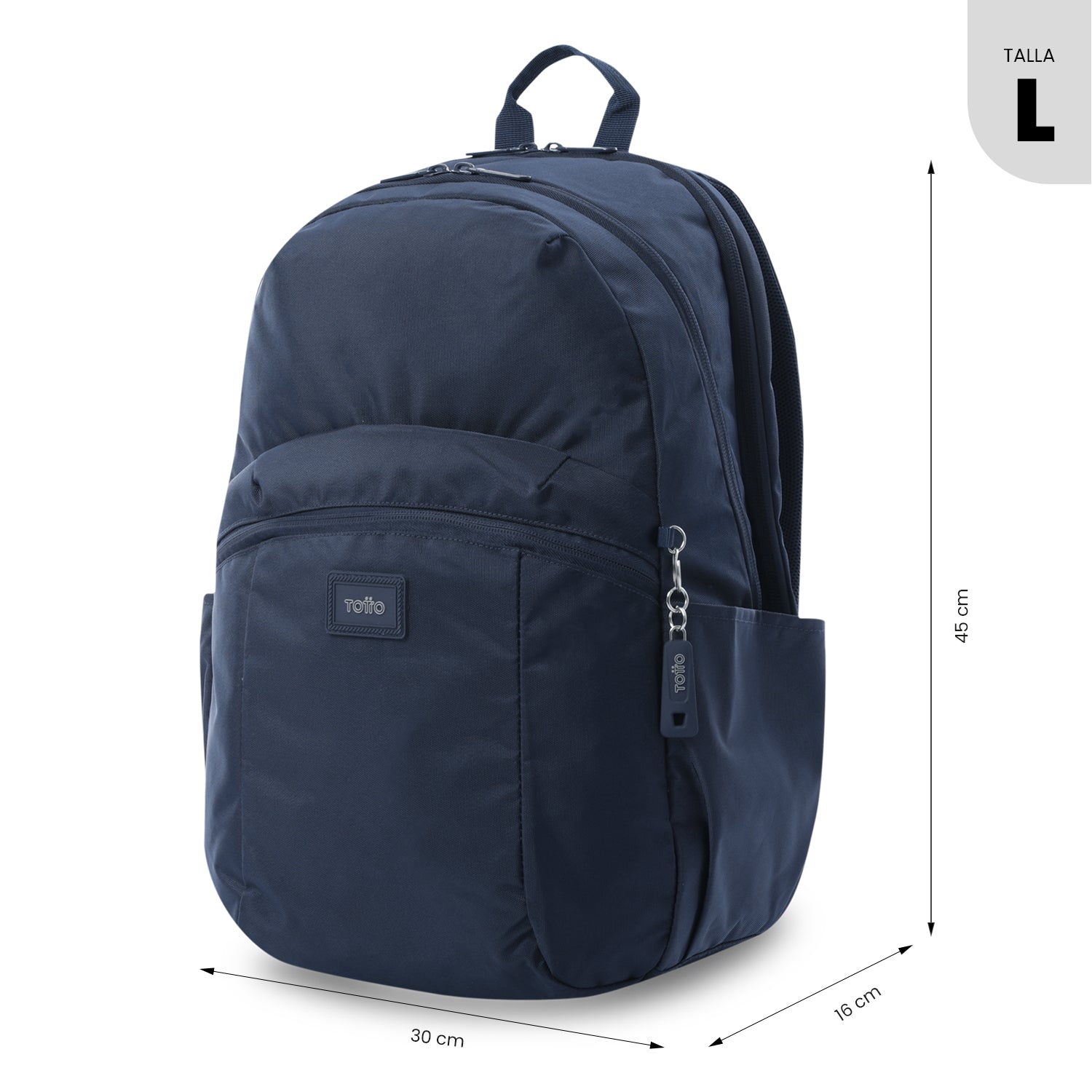Morral Universitario Porta PC 15.4" Trik Azul Unisex