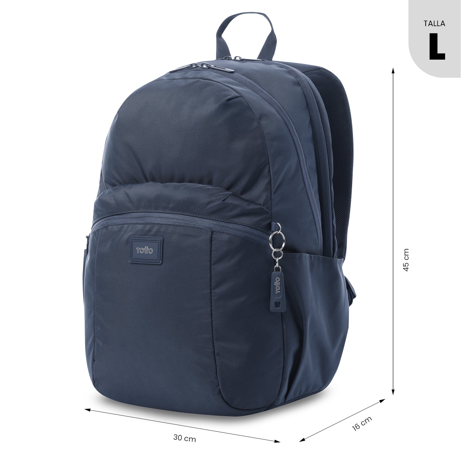 'Morral Universitario Porta PC 15.4" Trik Grande Azul Unisex