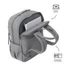 Morral Ejecutivo Porta PC14" Toscana Gris Mujer