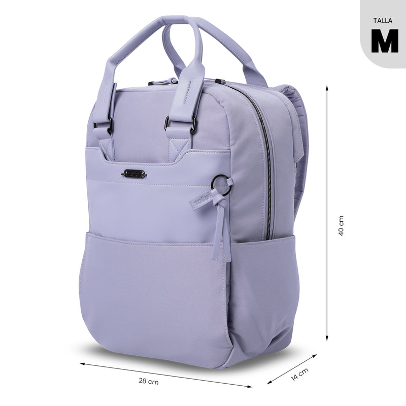 'Morral Ejecutivo Porta PC 14" Toscana Morado Mujer