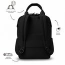 Bolso dama toscana negro