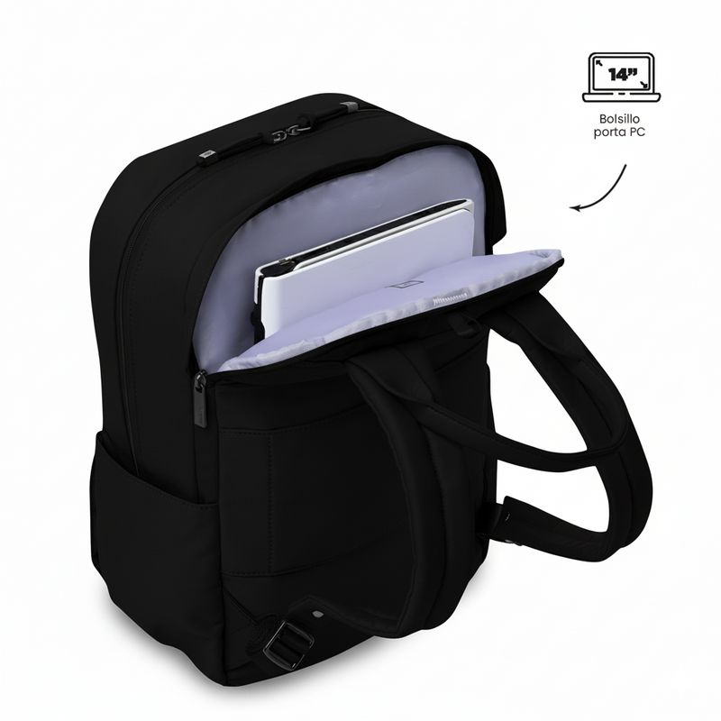 Bolso dama toscana negro