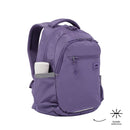 Morral universitario porta pc 14" misisipi morado