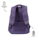 Morral universitario porta pc 14" misisipi morado