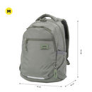Morral Universitario Porta PC 14" Misisipi Gris