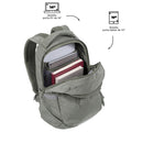 Morral Universitario Porta PC 14" Misisipi Gris