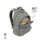 Morral Universitario Porta PC 14" Misisipi Gris