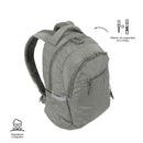 Morral Universitario Porta PC 14" Misisipi Gris