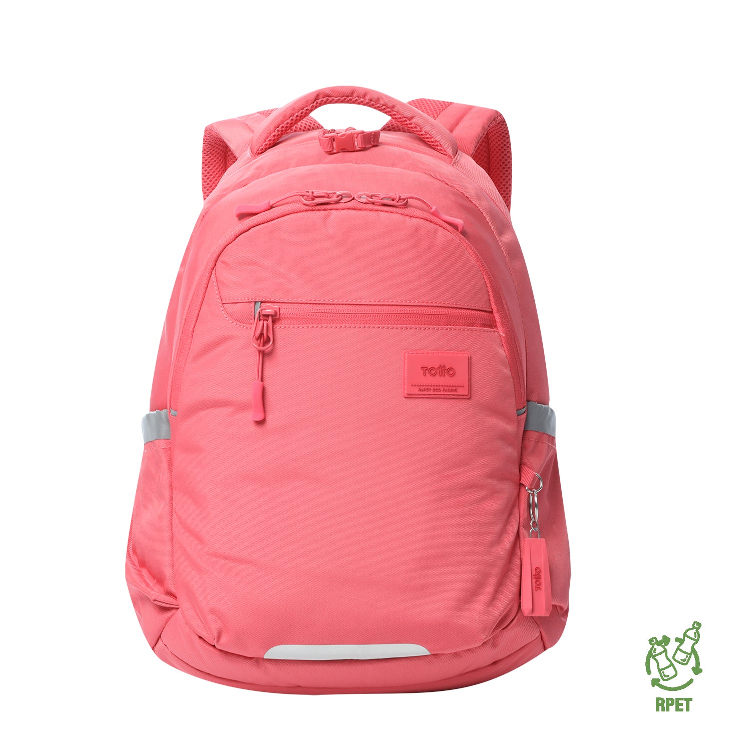Morral Universitario Porta PC 14" Misisipi Rojo Mujer