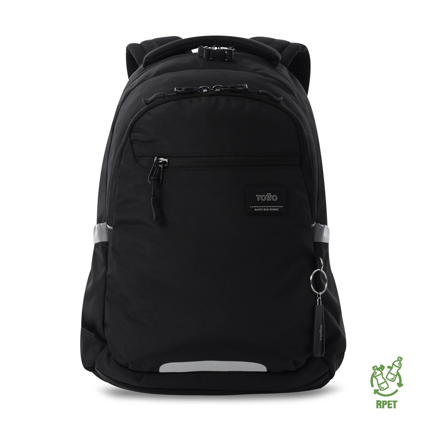 Morral Universitario Porta PC 14" Misisipi Negro Unisex