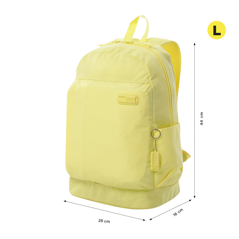 Combo Juvenil X 3 + Lonchera + Cartuchera Yuno Morral 14" Rosado Mujer