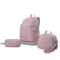 Combo Juvenil X 3 + Lonchera + Cartuchera Yuno Morral 14" Rosado Mujer