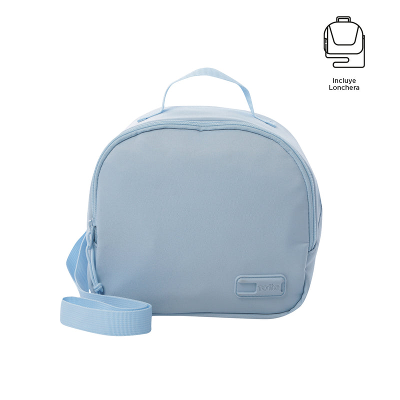 Combo Juvenil X 3 + Lonchera + Cartuchera Yuno Morral 14" Rosado Mujer