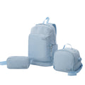 Combo Juvenil X 3 + Lonchera + Cartuchera Yuno Morral 14" Rosado Mujer
