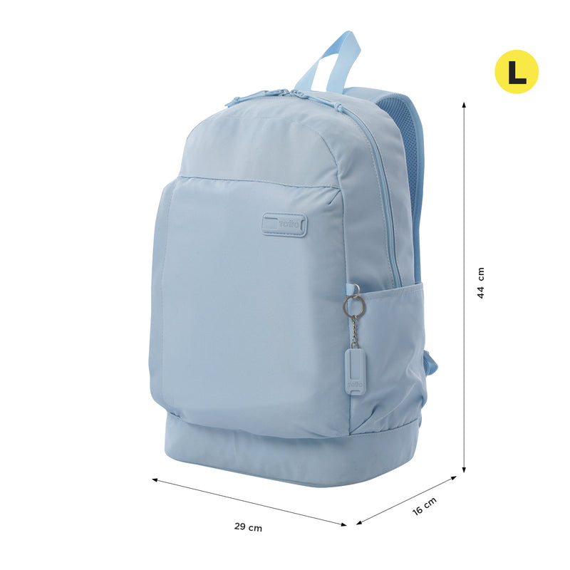 Combo Juvenil X 3 + Lonchera + Cartuchera Yuno Morral 14" Rosado Mujer