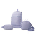 'Combo Juvenil X 3 Morral Porta PC 14" + Lonchera + Cartuchera Yuno Morado