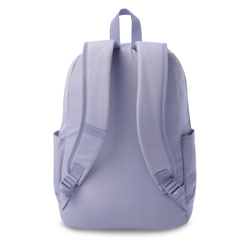 'Combo Juvenil X 3 Morral Porta PC 14" + Lonchera + Cartuchera Yuno Morado