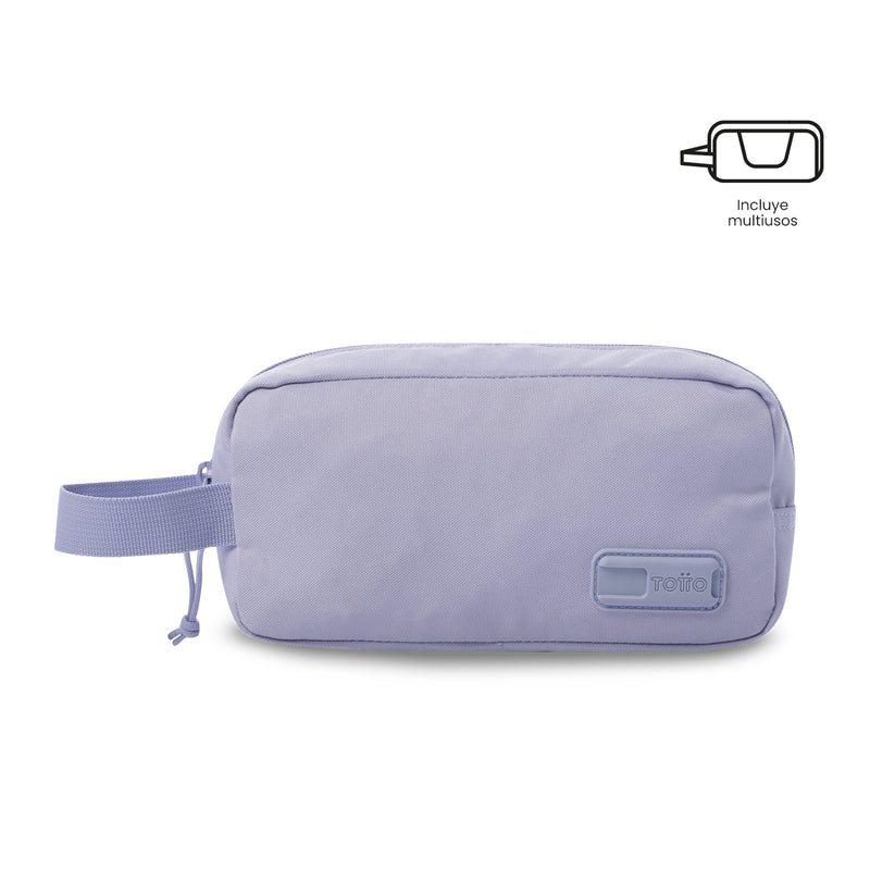 'Combo Juvenil X 3 Morral Porta PC 14" + Lonchera + Cartuchera Yuno Morado