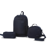 Combo X3 Morral+Lonchera+Multiuso Yuno Rosado
