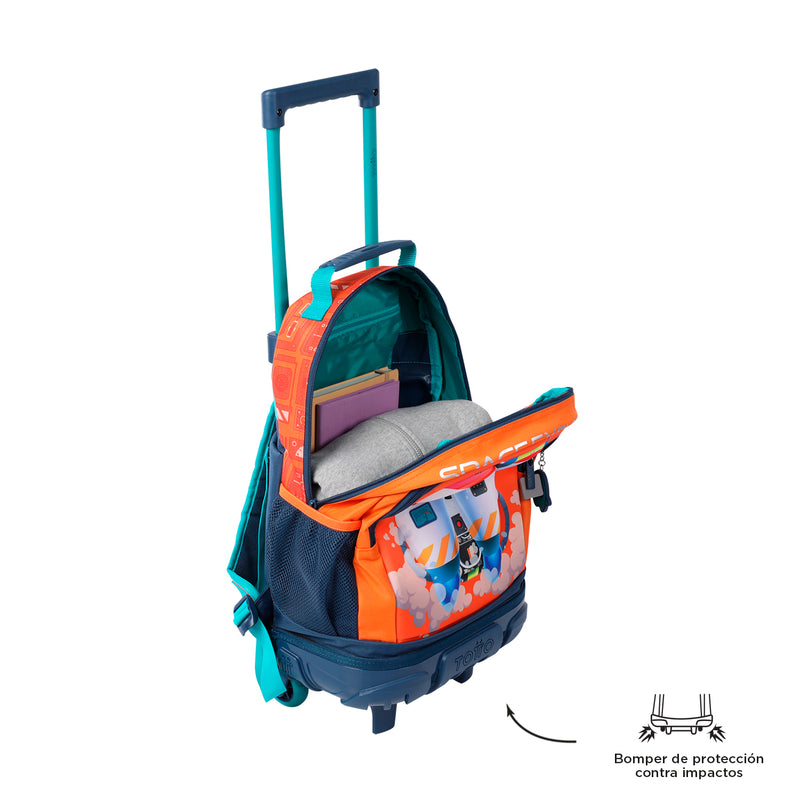 MORRAL RUE BOMPER COHETY - Color: Naranja - Talla: M