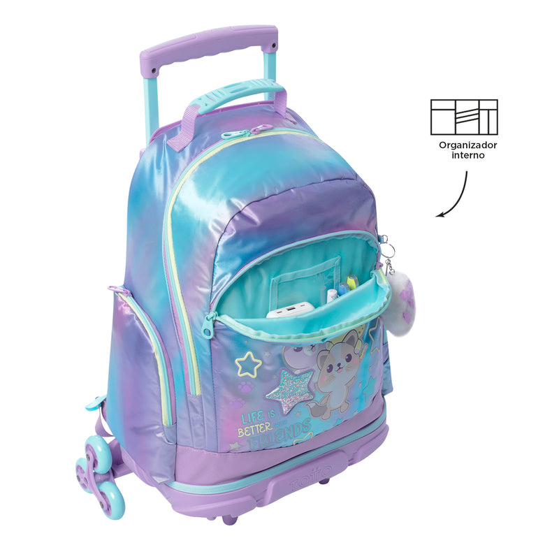 Morral ruedas Niña 3 Rue Bomper Friends L Morado