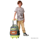 Morral con ruedas Niño Grogu School M Gris