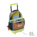 Morral con ruedas Niño Grogu School M Gris