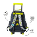 Morral con ruedas Niño Jurassic World Mediano Gris