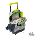 Morral con ruedas Niño Jurassic World Mediano Gris