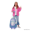 Morral con ruedas Niña Magic Dreams Grande Verde