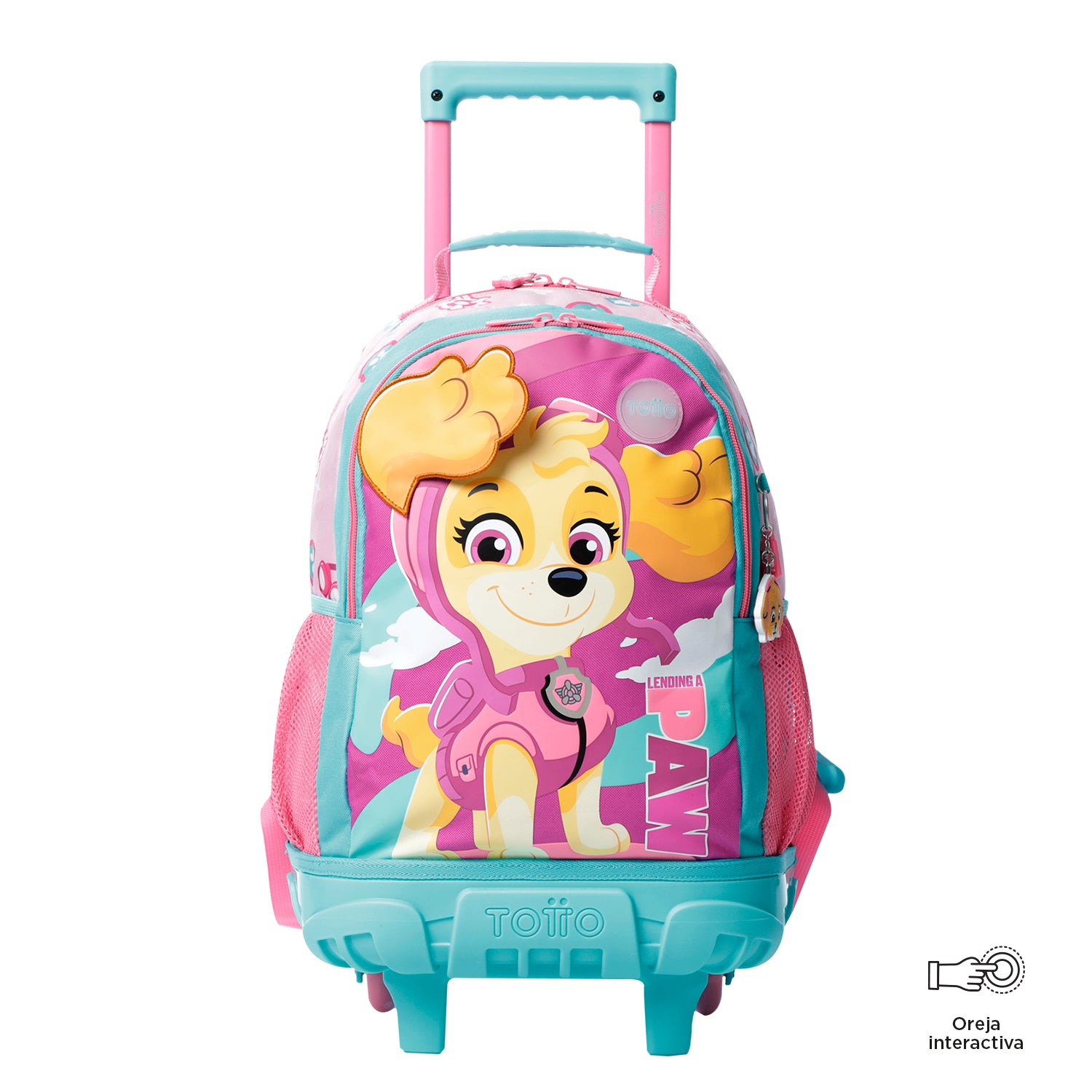 Morral ruedas Niña Paw Patrol Skye M Rosado