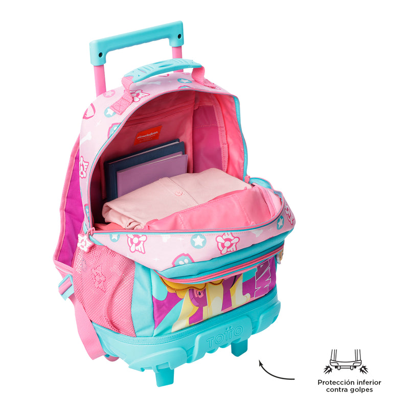 Morral ruedas Niña Paw Patrol Skye M Rosado