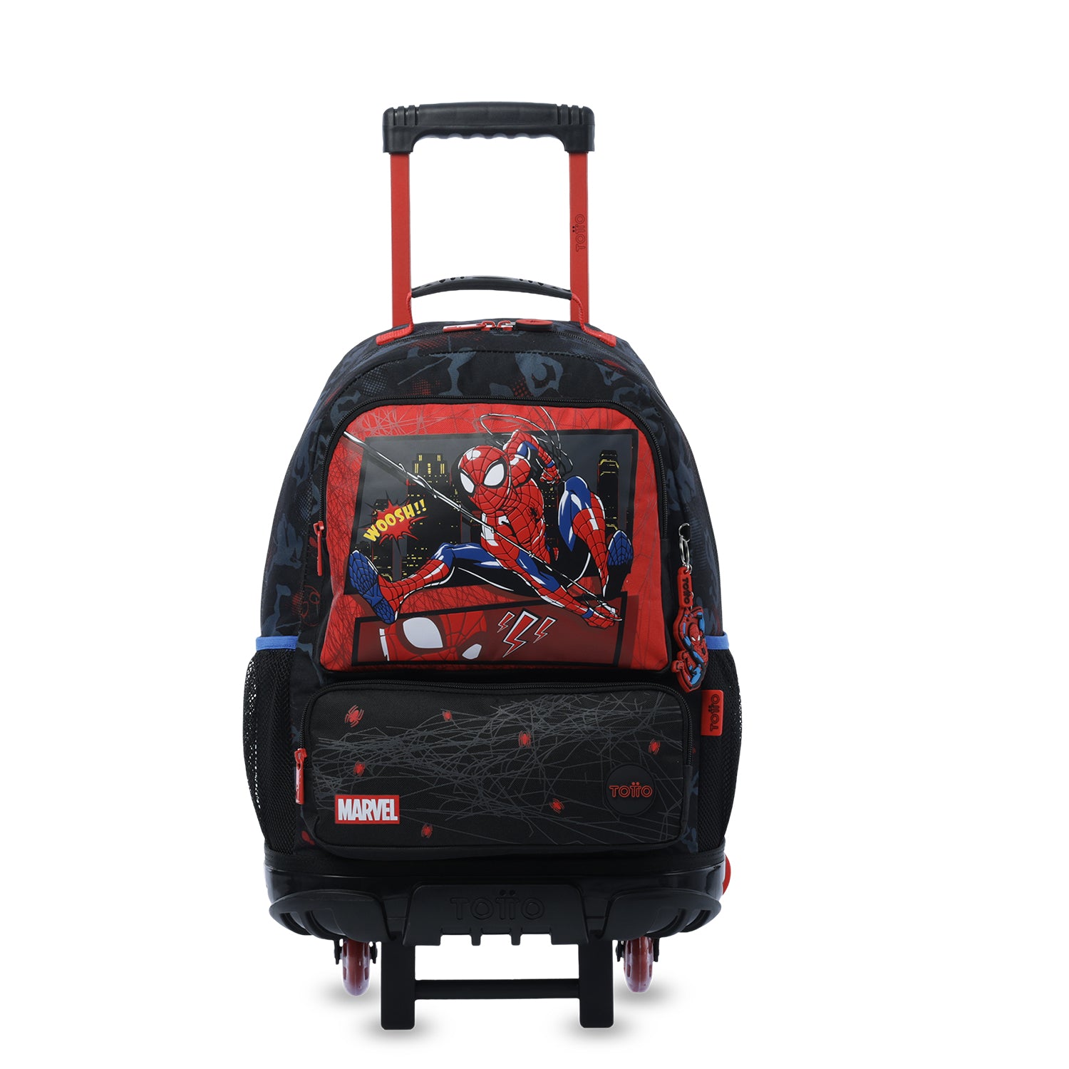 Morral para Niño Spiderman Hero Grande Negro