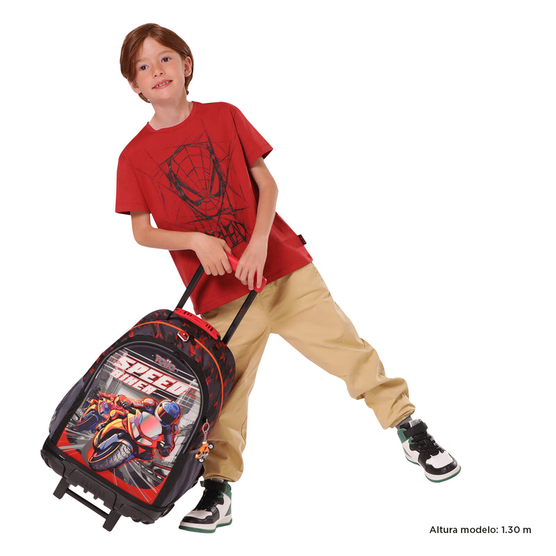 Morral ruedas Niño Rue Bomper Speed Biker L Rojo