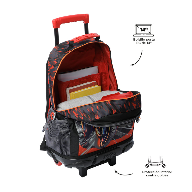 Morral ruedas Niño Rue Bomper Speed Biker L Rojo