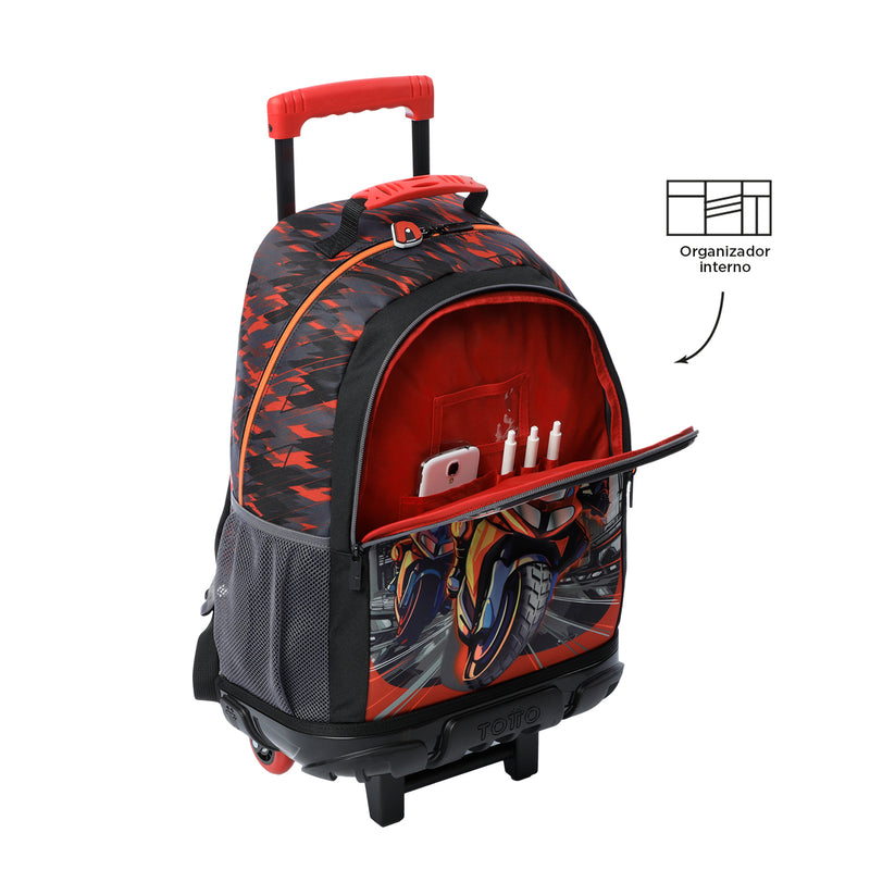 Morral ruedas Niño Rue Bomper Speed Biker L Rojo